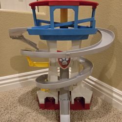 Paw Patrol Tower Bay Rescue Vehicle Play Set