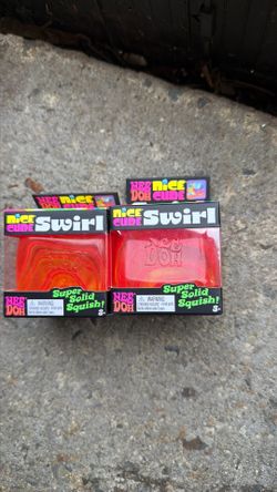Nedoh  nice cube swirl red/orange