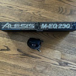 Vintage Alesis M-EQ 230 Dual 1/3 Octave Precision Equalizer W/ Original AC Adapter