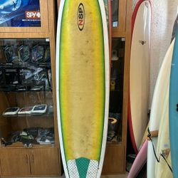 76 Nsp Surfboard, At Catch A Wave Surf Shop