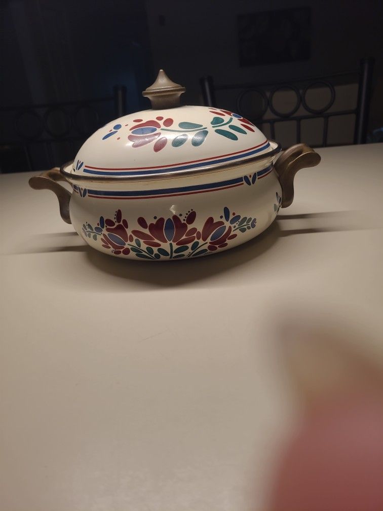 Asta Floral Oven Pot