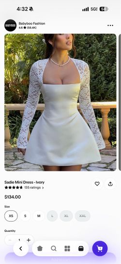 White babyboo dress
