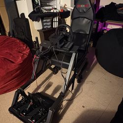 Racing simulator moza r5 setup
