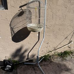 Bird Cage With Stand 
