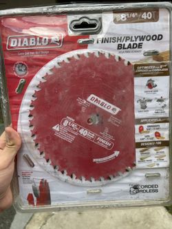 Diablo 8 1/4 Finish/ Plywood Blade