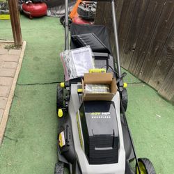 RYOBI 40V HP Brushless 20 in. Cordless Battery Walk Behind Push Mower with 6.0 Ah Battery and Charger