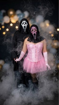 Ghost face costume his and hers