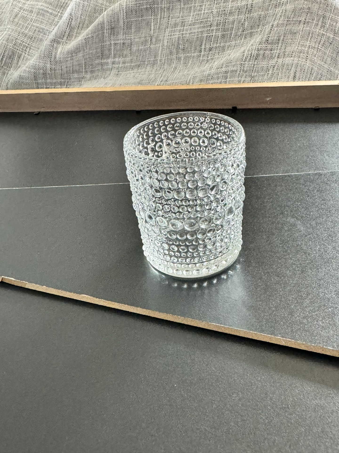 New hobnail votive candle holders