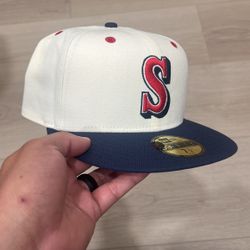 Seattle Mariners New Era Hat Size 7 1/2