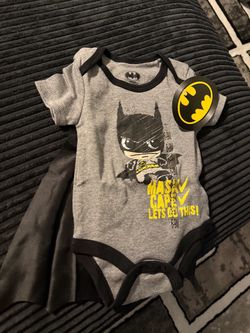 Batman Onesie- 6-9 Months Baby Clothing