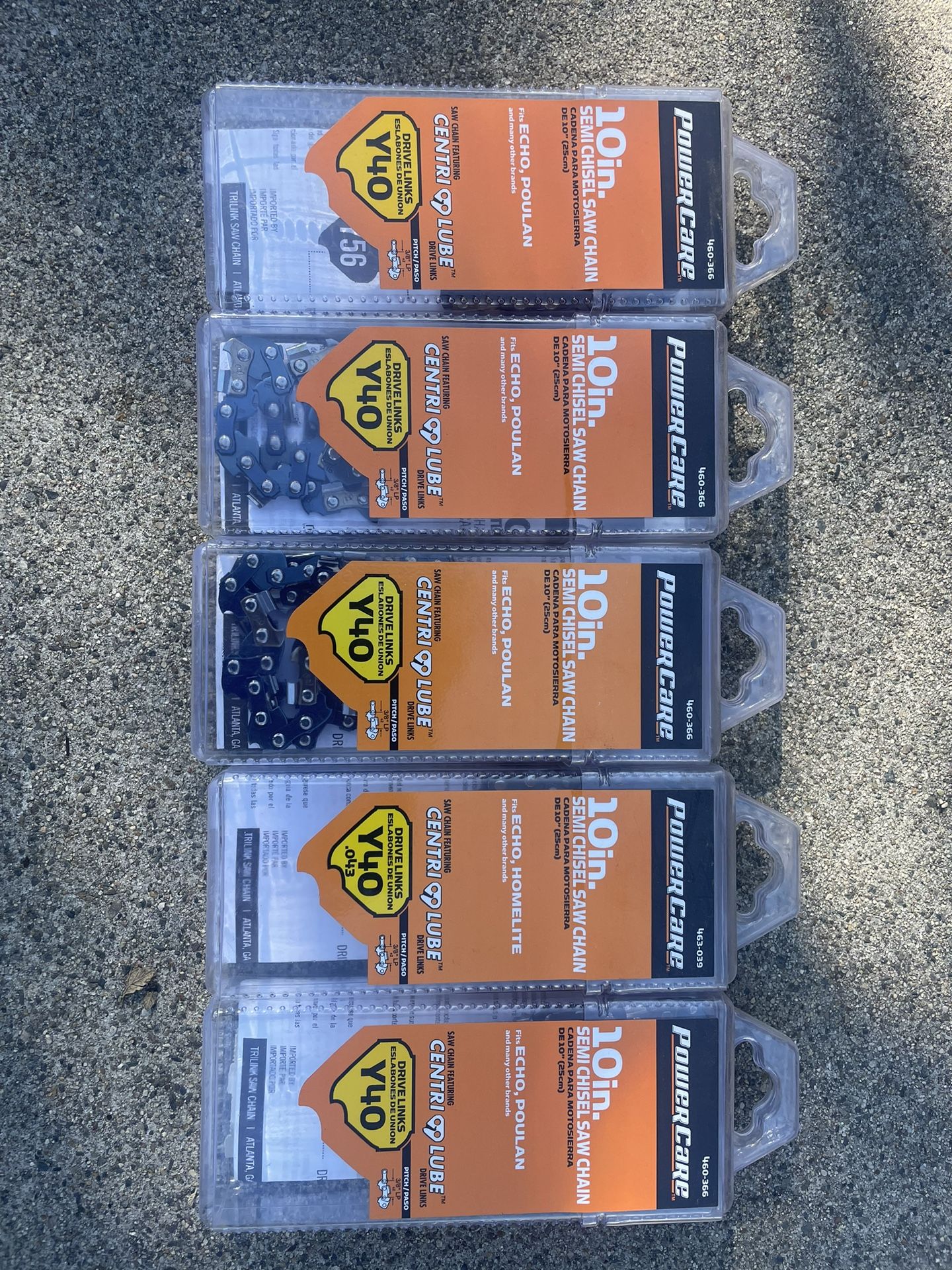 10” Saw Chain 8.00 Each 