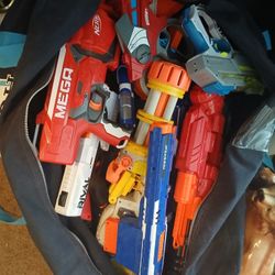 Nerf And Rival Blasters Bag Full