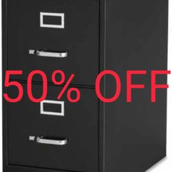 Lorell 2-Drawer Vertical File