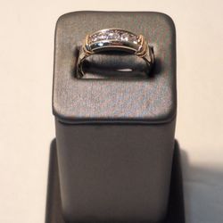 GTS BAND RING .50CTW 14k 2T 8.9g