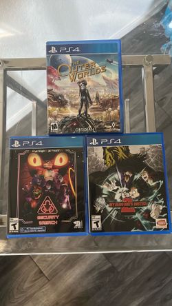 3 ps4/ps5 games