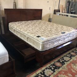 King Bed Frame And Mattress
