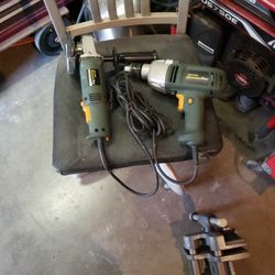 B&D heavy duty drill and grinder w/ new disc