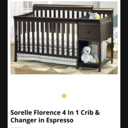 Crib With Changing Table