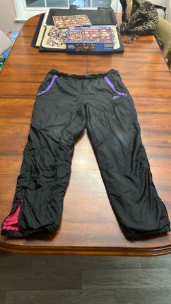 Nike Black Nylon Track Pants