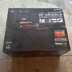 22 Blackstone Griddle With Good And Flexfold Legs