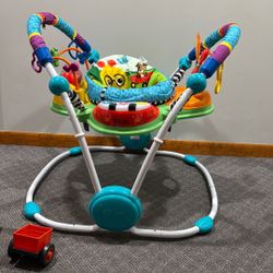 Baby Einstein Neighborhood Friends Activity Jumper with Lights and Music