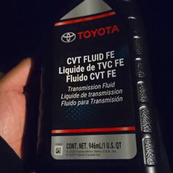 Transmission Fuel Toyota CVT- 4 New Bottles 