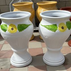 New Flower Pots Made Out Of Clay Perfect Gift 