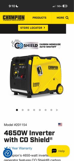 4650W Inverter with CO Shield®