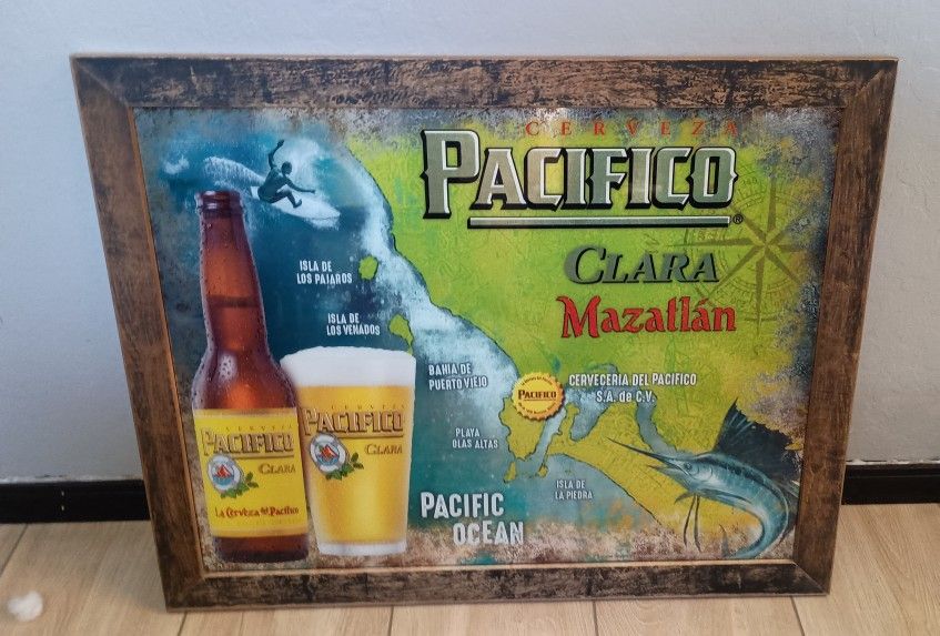 Pacifico Beer Mirror 