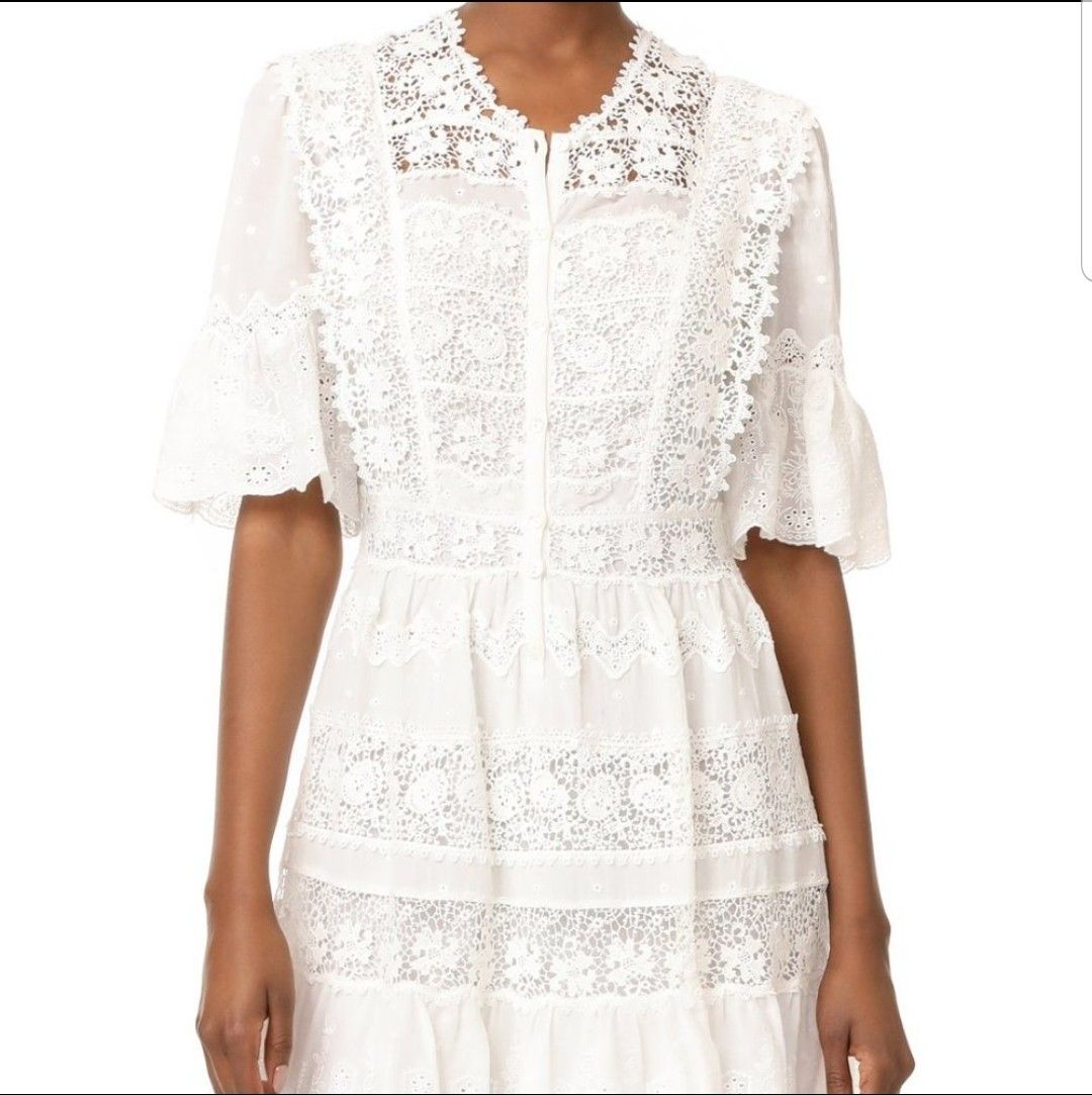 rebecca taylor crochet dress Rebecca Taylor