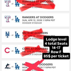 Dodgers Tickets