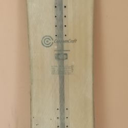 Custom Craft Kind SNOWBOARD with snow shoes