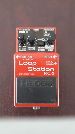 Boss Loop Station RC2 Looper Guitar Pedal
