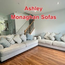 Sofa – Luxury Ashley Monaghan Couch Set Double Comfort