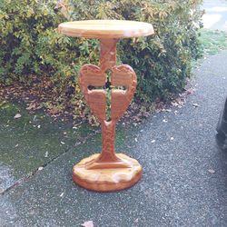 Hand Crafted Wood Carved Piece