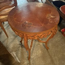 Wooden End Table