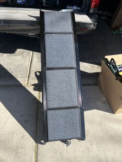 Dog Ramp for Car, 63'' Long 17'' Wide Pet Dog Car Ramps with Non-Slip Surface for Medium & Large & Old Dogs-Up to 220 LBS, Portable Folding Pet Stair 