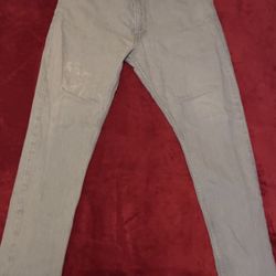 Grey Levi Pants - Men