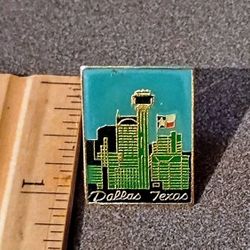 Dallas Texas City Vintage Collectible Lapel Pin A-1