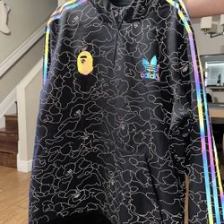 Selling Bape X Adidas 3m Hoodie 