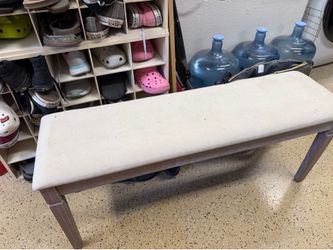 Entry way bench