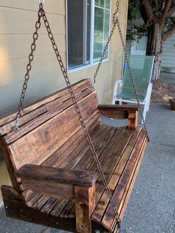 I build porch swing: This particular one is an example length is 50"×22"1/2 anything bigger $ will change