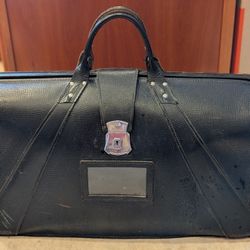 Military USGI Navigator Leather Bag 1960's