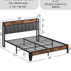 Full Size Bed frame  