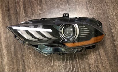 2018 2019 2020 2021 2022 2023 FORD MUSTANG HEADLIGHT FULL LED DRIVER SIDE “L” ORIGINAL OEM