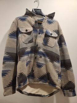 Jachs Men's Wool Blend Sherpa Lined Jacket