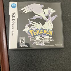 pokémon black nintendo ds complete in box