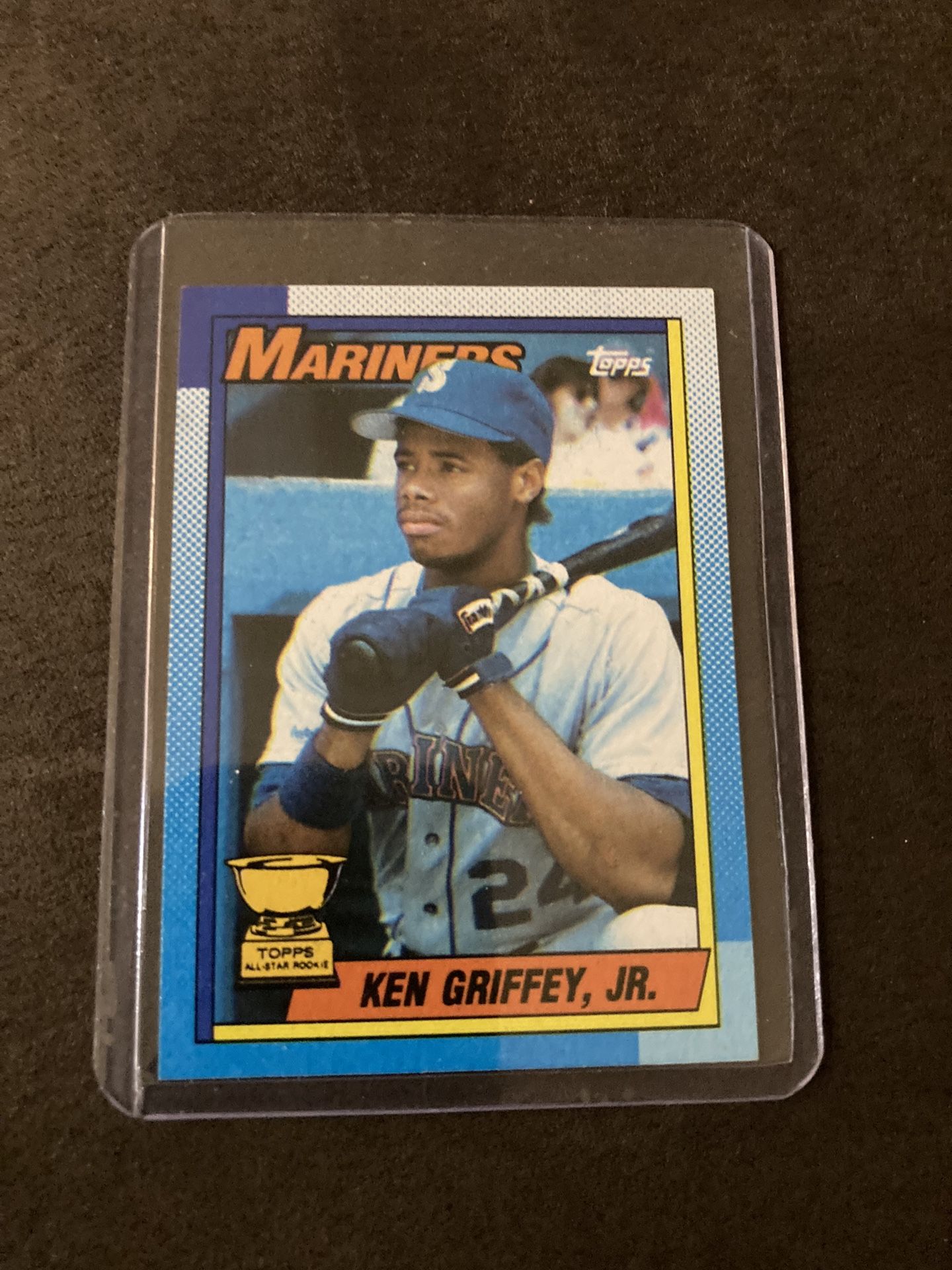 1990 Topps Ultra Rare KEN GRIFFEY JR All-Star Rookie Card #336