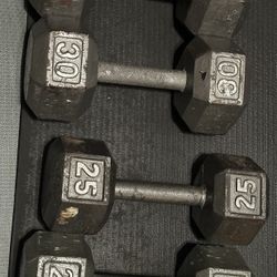 2 Sets Of Dumbbells 