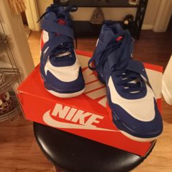 Air Force Max CB 2 HYP Charles Barkley, 9 1/2 US, Red, White , Blue, New, See Photos And Description